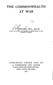 Cover of edition commonwealthatw00pollgoog