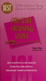 Cover of edition creativetraining0000pike