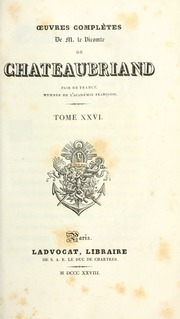 Cover of edition oeuvrescomplte26chatuoft