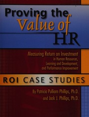 Cover of edition provingvalueofhr0000phil