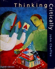 Cover of edition thinkingcritical00chaf