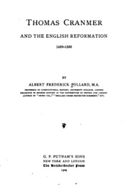 Cover of edition thomascranmeran00pollgoog