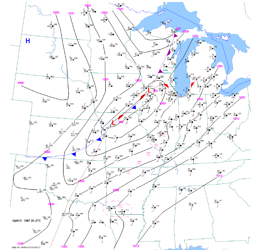 250 mb map at 00z