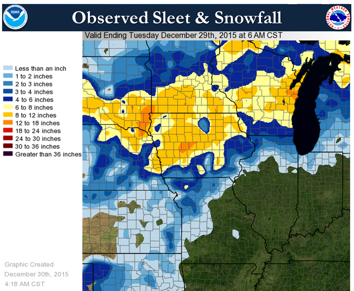 Regional Snow and Sleet