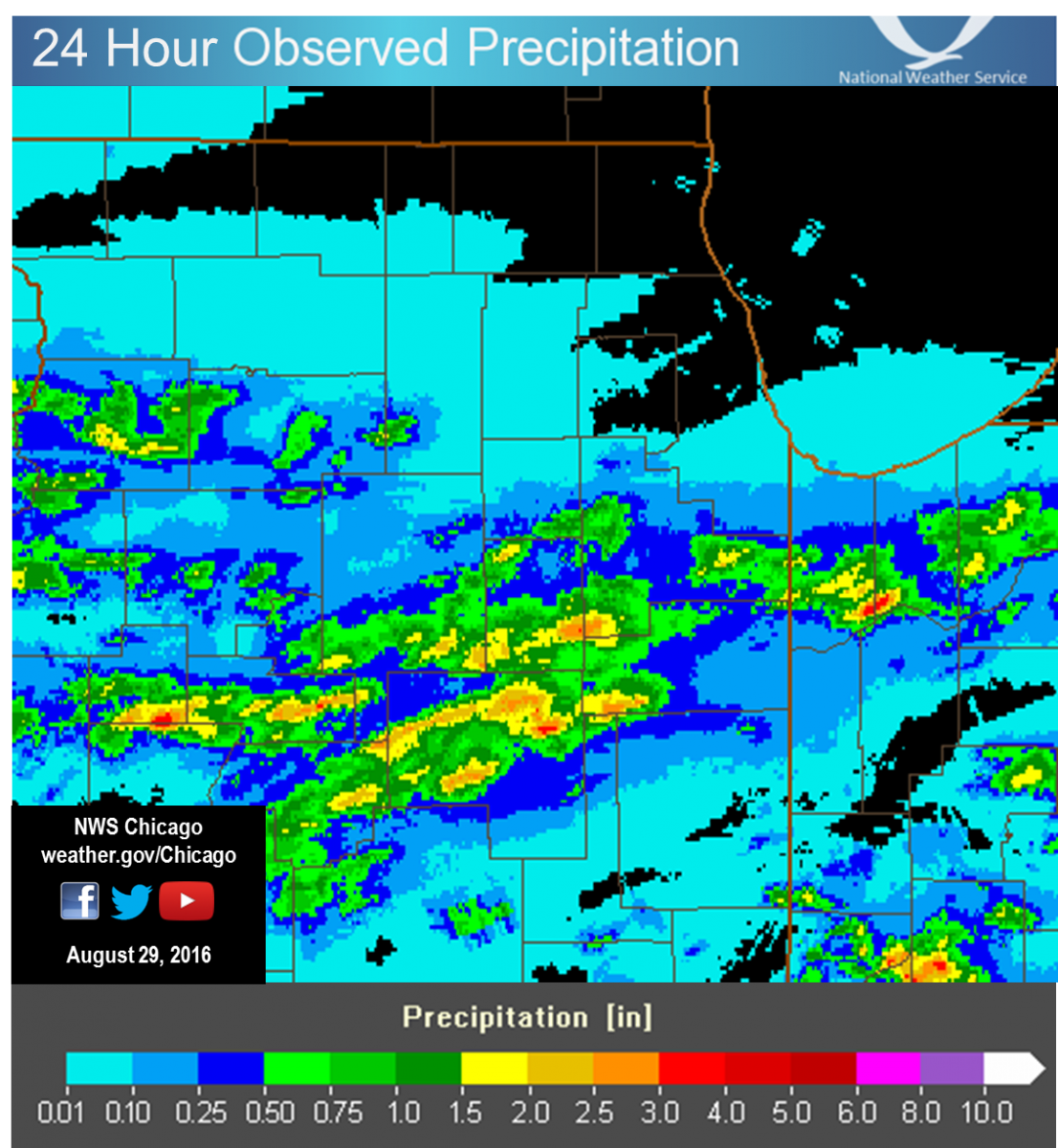 24 Hour Precipitation