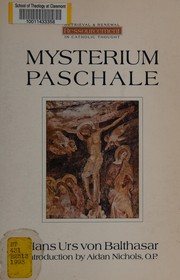 Cover of: Mysterium Paschale: the mystery of Easter