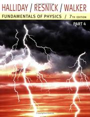 Fundamentals of physics by David Halliday, Robert Resnick, Jearl  Walker