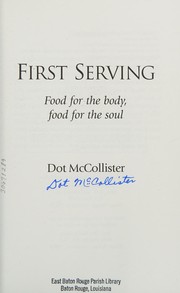 First serving by Dot McCollister