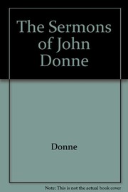 Cover of: The sermons of John Donne