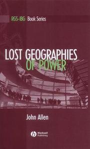 Cover of: Lost Geographies of Power