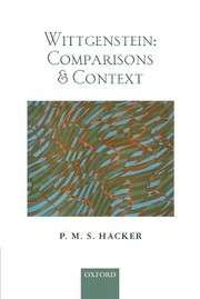 Cover of: Wittgenstein: Comparisons and Context