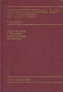 Cover of: Constitutional Law in Context,  2 Volume Set (Carolina Academic Press Law Casebook Series)