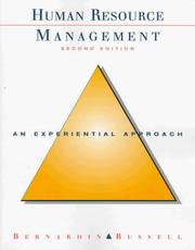 Cover of: Human resource management by H. John Bernardin, Joyce E. A. Russell, H. John Bernardin