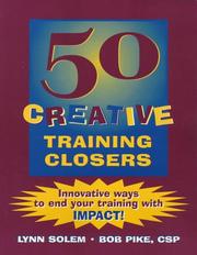 Cover of: 50 creative training closers