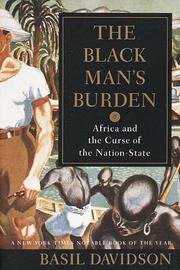 The Black man's burden by Basil Davidson