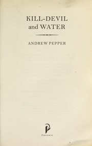 Cover of: Kill-devil and water