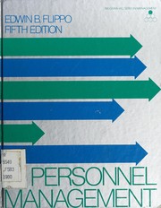 Cover of: Personnel management by Edwin B. Flippo, Edwin B. Flippo