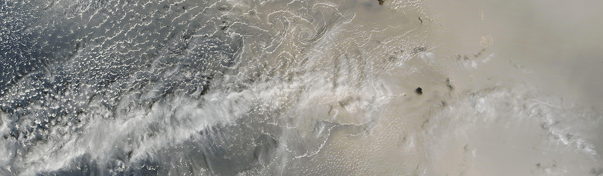 Dust, Von Kármán Vortices, and the Cape Verde Islands