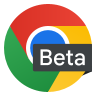 Chrome Beta logo