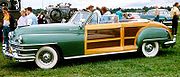 1948 Chrysler Town and Country, a convertible Woodie