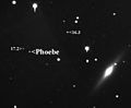 Phoebe (mag 16.3) near NGC 4179