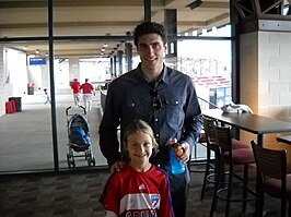 John en een fan van FC Dallas