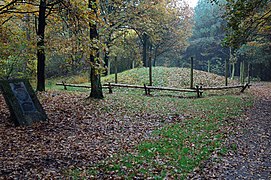 Tumulus mis au jour au hameau de Toterfout.