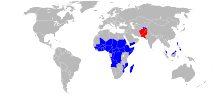 Countries with polio cases in 2020