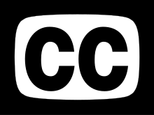 The logo "CC" in a rounded white rectangle, framed black