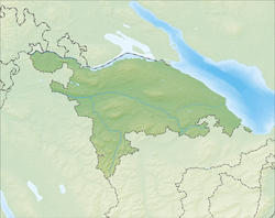 Zihlschlacht-Sitterdorf is located in Canton of Thurgau