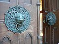 Image 2The lion head door handles of Hauptkirche St. Petri date to the late 1300s. (from History of Hamburg)