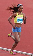 Genzebe Dibaba erreichte Platz sieben