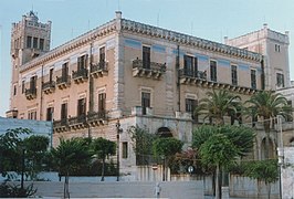 Palazzo Bruno di Belmonte in stile liberty, municipio