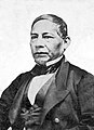 Photograph of Mexican president and politician, Benito Juárez, c. 1872