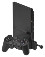 Slimline model PS2 console