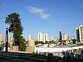 Vista dos arredores da estação Vila Prudente