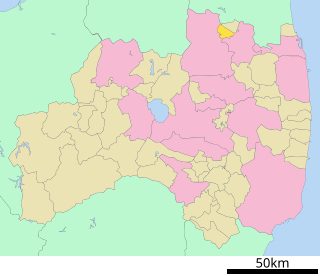 桑折町位置図