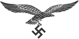 Embleem van de Luftwaffe arend.