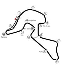 Tracé de la course