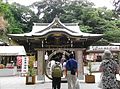 江島神社の拝殿（2009年7月22日撮影）