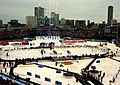 The 2009 NHL Winter Classic, held at Wrigley Field.