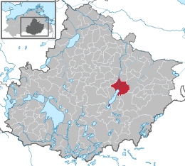 Neubrandenburg – Mappa