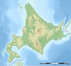 チキウ岬の位置を示した地図