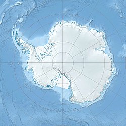 Location of Camp Byers in Antarctica