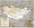 La part sud de Mongòlia està constituïda pel desert de Gobi mentre que les regions del nord i de l'oest són muntanyoses