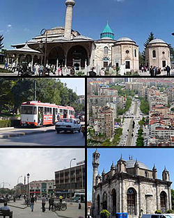 Konya belvárosa