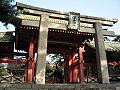 Rear entrance to Sumiyoshi taisha