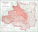 Prof. Karskiy linguistic map (1903): West Polessia is out of Belarusian language area.