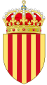 Escut de Catalunya: d'or, quatre pals de gules