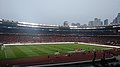 The stadium during 2019 Liga 1 match between Persija Jakarta and Arema on 3 August 2019